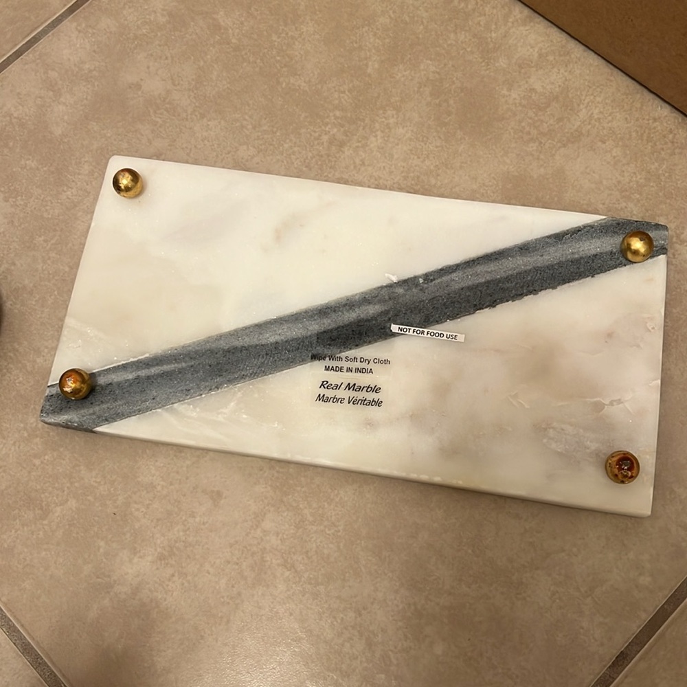 Small Marble Tray - Picture 4 of 10